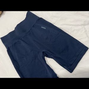 Gymshark biker navy M shorts